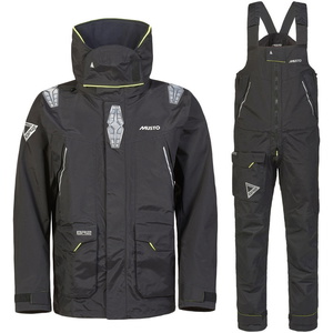 2026 Musto Hombres BR2 Chaqueta Y Pantalón Con Peto Para Navegación En Alta Mar - Black